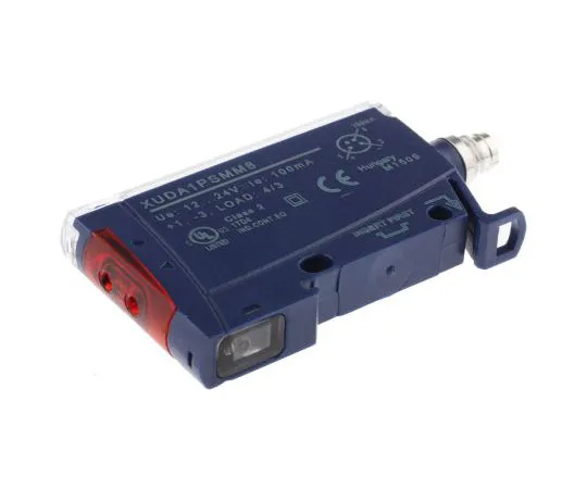 63-7603-48　Telemecanique Sensors Plastic Fibre Optic Sensor, PNP Output, 12 → 24 V dc　XUDA1PSMM8