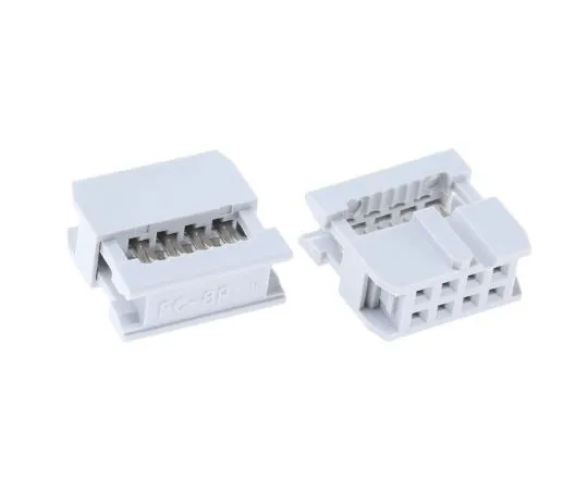 63-7674-79　ASSMANN WSW 8-Way IDC Connector Socket for Cable Mount, 2-Row　AWP 08-7240-T