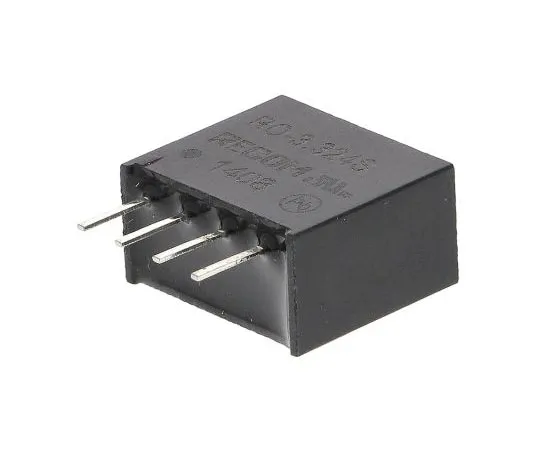 63-7673-11　Recom RO 1W Isolated DC-DC Converter Through Hole, Voltage in 2.97 → 3.63 V dc, Voltage out 24V dc　RO-3.324S