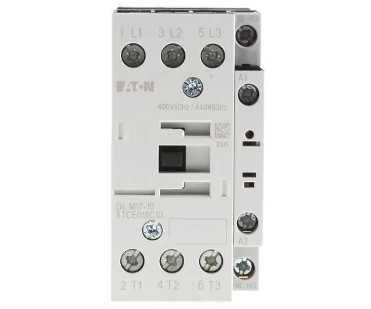 63-7585-17　Eaton 3 Pole Contactor, 17 A, 400 V ac Coil, xStart, 3NO, 7.5 kW　277006 & DILM17-10(400V50HZ,440V60HZ)