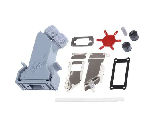 63-7585-54　VS-09-SET-EMV Series, Angled 9 Way D-Sub Connector Kit　1689158