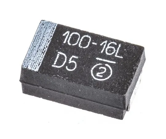 63-7690-28　Vishay Tantalum Capacitor 100μF 16V dc MnO2 Solid ±10% Tolerance 293D Series　293D107X9016D2TE3