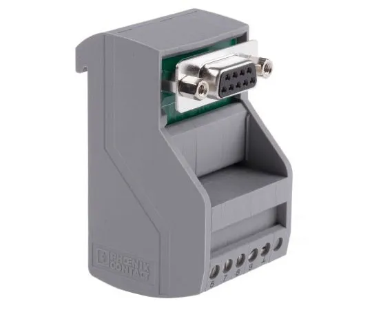 63-7660-89　Phoenix Contact, 9 Pole D-sub Connector, Female Interface Module　2315162