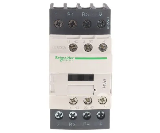 63-7554-79　Schneider Electric 4 Pole Contactor, 25 A, 24 V ac Coil, TeSys D, 2NO/2NC　LC1D258B7