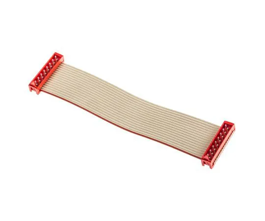 63-7613-99　Flat Serial Cable Assembly 100mm IDC to IDC 16, Ways　1483356-1