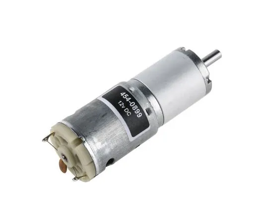 63-7553-48　RS PRO, 12 V dc, 12000 gcm, Brushed DC Geared Motor, Output Speed 24 rpm　454-0899