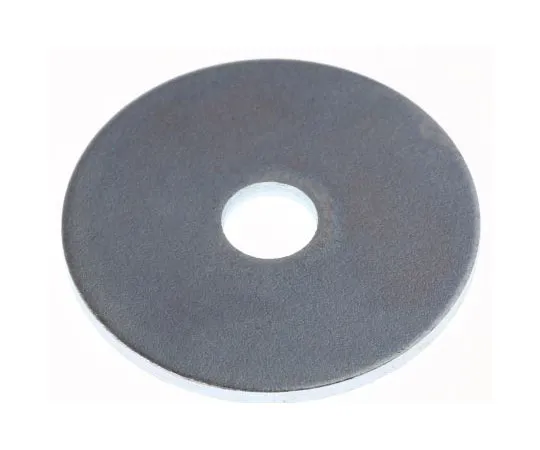 63-7659-98　Bright Zinc Plated Steel Mudguard Washer, M6 x 30mm, 1.5mm Thickness　666-7769