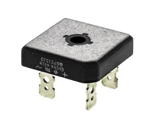 63-7649-02　Vishay GBPC1510-E4, Bridge Rectifier, 15A 1000V, 4-Pin GBPC　GBPC1510-E4