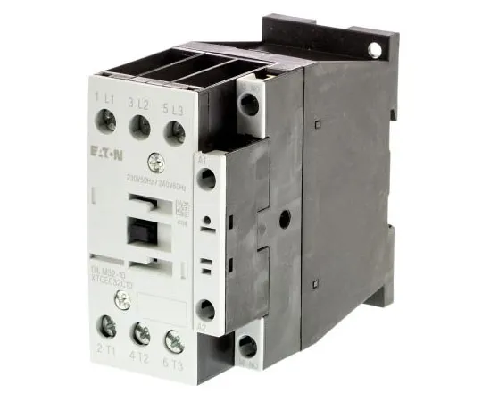 63-7585-23　Eaton 3 Pole Contactor, 32 A, 230 V ac Coil, xStart, 3NO, 15 kW　277260 & DILM32-10(230V50HZ,240V60HZ)