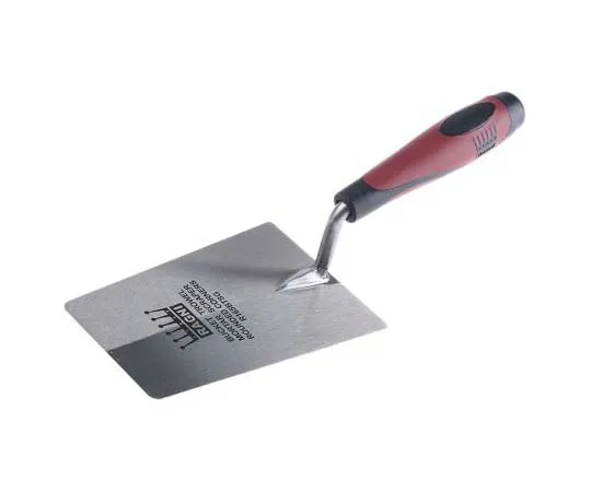 63-7727-28　6.5 in Comfortable Soft Grip Carbon Steel Bucket Trowel　707-4884