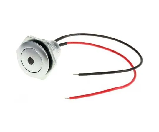 63-7714-64　ITW Single Pole Single Throw (SPST) Momentary Red LED Push Button Switch, IP67, 16.1 (Dia.)mm, PCB　57M 511R