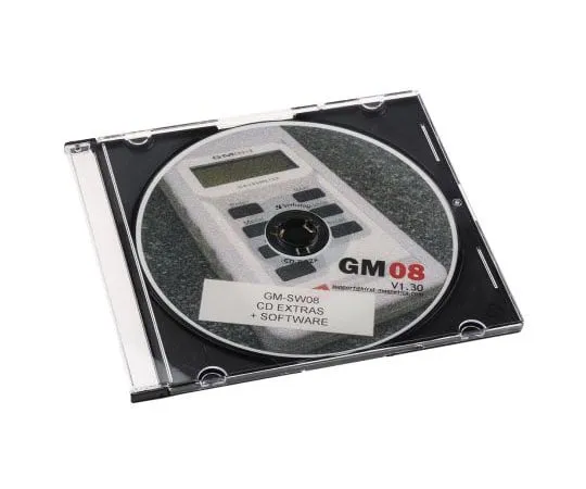 63-7642-16　Gaussmeter Software for *** with GM07 Series, GM08 Series　GM-SW08