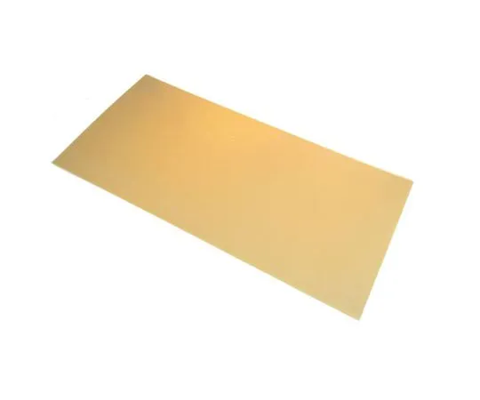 63-7577-60　Natural Cotton Laminated Plastic, 590mm x 285mm x 0.8mm, Epoxy Resin, Fine Weave Cotton　E21776/112