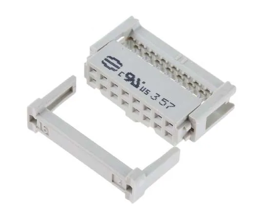 63-7703-47　Harting 16-Way IDC Connector Socket for Cable Mount, 2-Row　9185167813