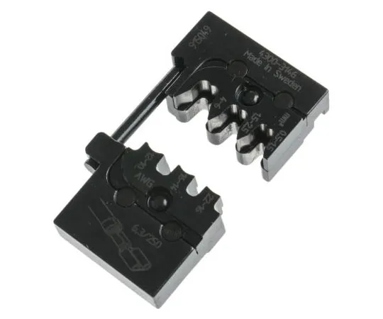 63-7584-95　Pressmaster MCT Series, Crimp Die Set, Open Crimp Barrel, Wire size 12 → 10 AWG, 16 → 14 AWG, 22 →　4300-3146/AAB