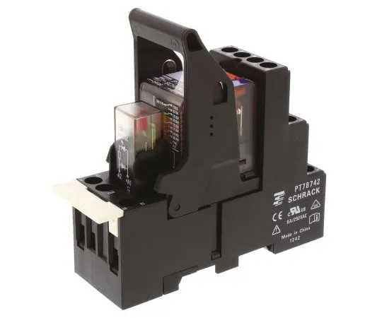 63-7600-75　TE ConnectivityPT 4PDT Non-Latching Relay DIN Rail, 24V dc Coil, 6A　PT5L7LC4 1415535-9