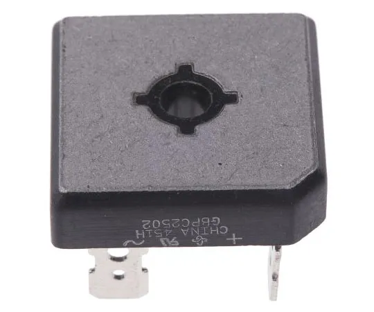 63-7648-35　Vishay GBPC2502-E4/51, Bridge Rectifier, 25A 200V, 4-Pin GBPC　GBPC2502-E4/51