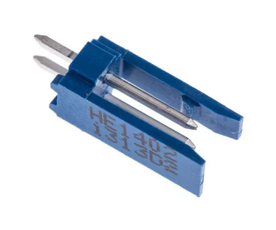 63-7684-90　TE Connectivity AMPMODU HE14, 2 Way, 1 Row, Straight PCB Header　281695-2