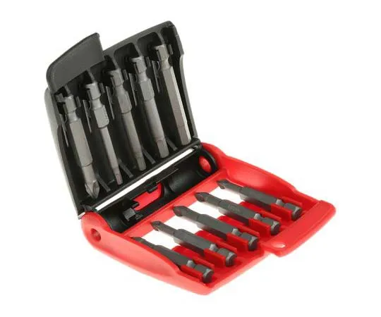 63-7719-73　Facom Driver Bit Set 10 pieces, Ph1; Ph2; Pz1; Pz2; 3; 4; 5; 6 mm　E.611PB