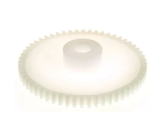 63-7607-62　RS PRO POM 56 Teeth Spur Gear, 44.8mm Pitch Diam. , 14.5mm Hub Diam. , 6mm Bore Diam.　521-7398