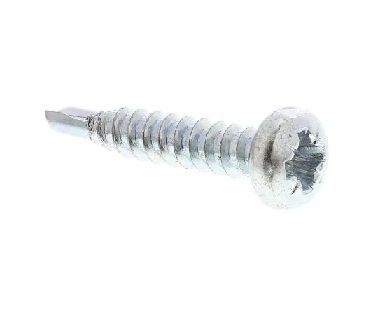 63-7627-75　RS PRO Bright Zinc Plated Steel Self Drilling Screw No. 6 x 19mm Long　546-5941