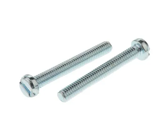 63-7627-97　RS PRO, M4 Cheese Head, 30mm Steel Slot Bright Zinc Plated0.7　546-6275