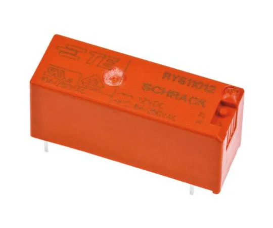 63-7602-80　TE ConnectivityRYII SPDT Non-Latching Relay PCB Mount, 12V dc Coil, 8A　RY611012