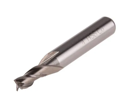 63-7611-40　RS PRO 39 mm HSS End Mill, 9.5mm Cut Length, 4mm Cut Diameter, 3 Flutes　523-0571