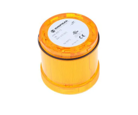63-7555-45　KombiSIGN 71 644 Beacon Unit, Yellow LED, Steady Light Effect, 24 V dc　64430075