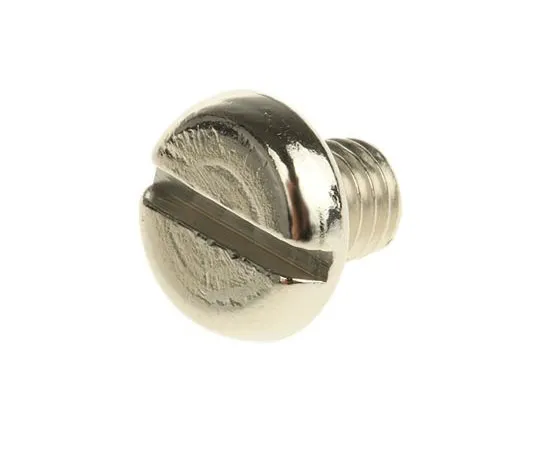 63-7574-26　RS Pro, M5 Pan Head, 6mm Brass Slot Nickel Plated0.8　482-8723