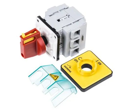 63-7605-48　3 Pole Panel Mount Non F***d Isolator Switch, 32 A, 11.5 kW, IP65　3LD2222-0TK13