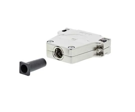 63-7700-50　Harting D-sub Series Metal D-sub Connector Backshell, 25 Way, Strain Relief　9670250344