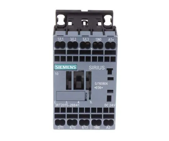 63-7721-27　Siemens 3 Pole Contactor, 7 A, 24 V dc Coil, SIRIUS Innovation, 3NO, 3 kW　3RT2015-2BB41