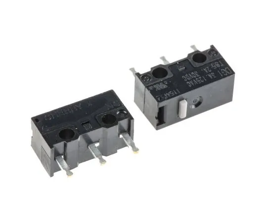 63-7620-31　SPDT-NO/NC Button Microswitch, 3 A @ 125 V ac　DG13-B1AA