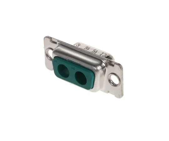 63-7624-31　Amphenol FCI DW Series, 2 (Power) Way Hybrid PCB D-Sub Connector　DE2V2SA00LF