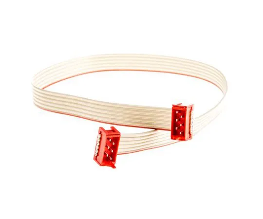 63-7613-89　Flat Serial Cable Assembly 250mm IDC to IDC 6, Ways　1483351-3