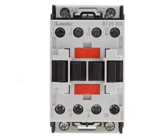 63-7691-04　Lovato 3 Pole Contactor, 25 A, 24 V ac Coil, Orange, 3NO, 11 kW　BF2510A024