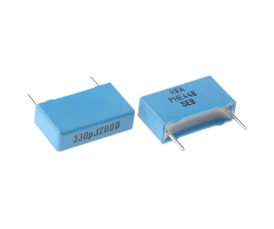 63-7638-79　KEMET 330pF Polypropylene Capacitor PP 2 kV dc, 700 V ac ±5% Tolerance Through Hole PHE448 Series　PHE448SB3330JR06