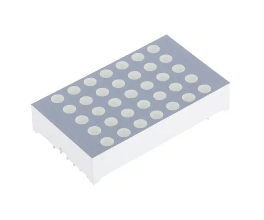 63-7552-65　TA12-11EWA Kingbright Dot Matrix LED Display, CA 7 x 5 Dot Matrix Red 14 mcd 30.5mm　TA12-11EWA