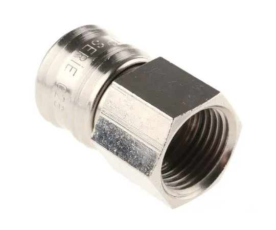 63-7662-96　RS PRO Pneumatic Quick Connect Coupling Brass 1/2 in Threaded　667-1982