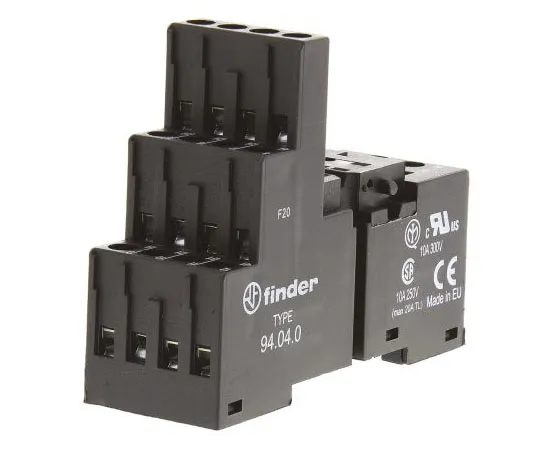 63-7660-21　Finder 11 Pin Relay Socket for *** with 55.34, 85.04, 55.32 Series Relay　94.040SMA