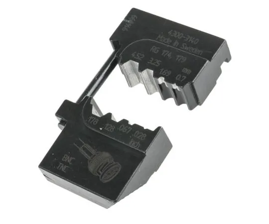 63-7584-96　Pressmaster MCT Series, Crimp Die Set, BNC, TNC, Coaxial Type RG174, RG179　4300-3140/AAB