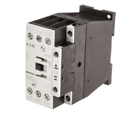 63-7585-21　Eaton 3 Pole Contactor, 25 A, 24 V dc Coil, xStart, 3NO, 11 kW　277146 & DILM25-10(RDC24)