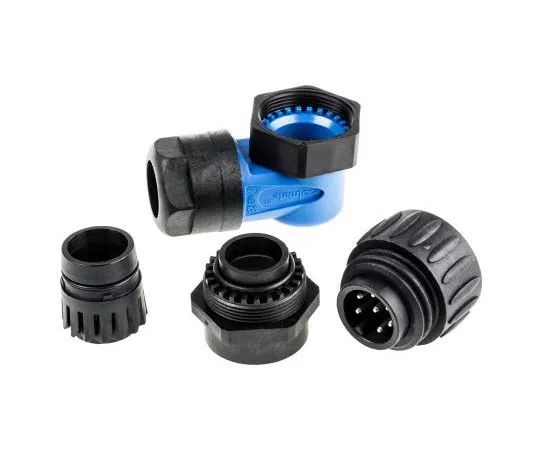 63-7620-99　Amphenol Eco-Mate Series Cable Mount Connector, 6 + PE contacts Plug　C01630K00610010
