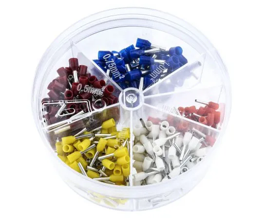 63-7603-11　RS PRO German Colour Coded Bootlace Ferrule Crimp terminal Kit　513-2562