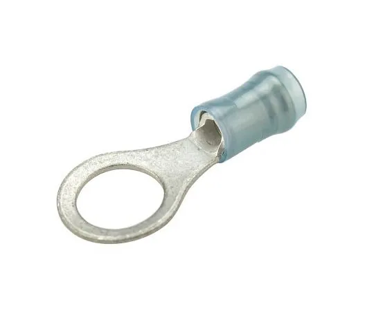 63-7666-95　TE Connectivity PIDG Series Insulated Crimp Ring Terminal, M8 Stud Size, 1mm² to 2.6mm² Wire Size, Blue　328998