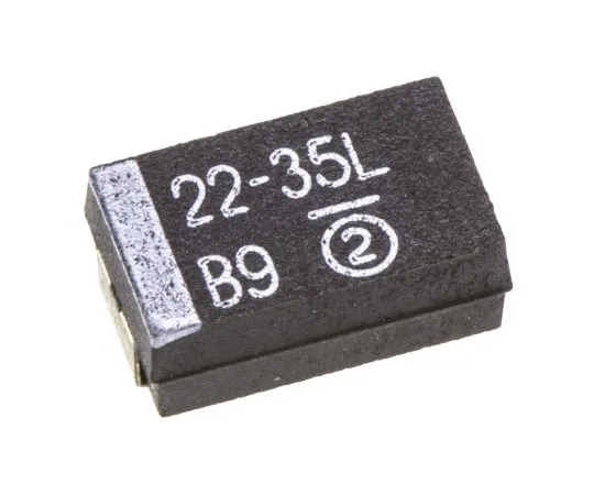 63-7690-55　Vishay Tantalum Capacitor 22μF 35V dc MnO2 Solid ±10% Tolerance 593D Series　593D226X9035D2TE3