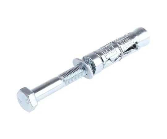 63-7686-17　Rawl Fixings Steel Masonry Anchor R-RBL-M12/60W M12, fixing hole diameter 13 mm, 20 mm, length 140mm　R-RBL-M12/60W