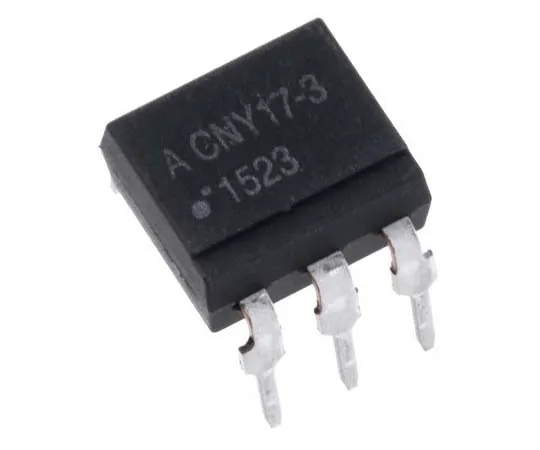 63-7705-05　Broadcom, CNY17-3-000E DC Input Transistor Output Optocoupler, Through Hole, 6-Pin PDIP　CNY17-3-000E
