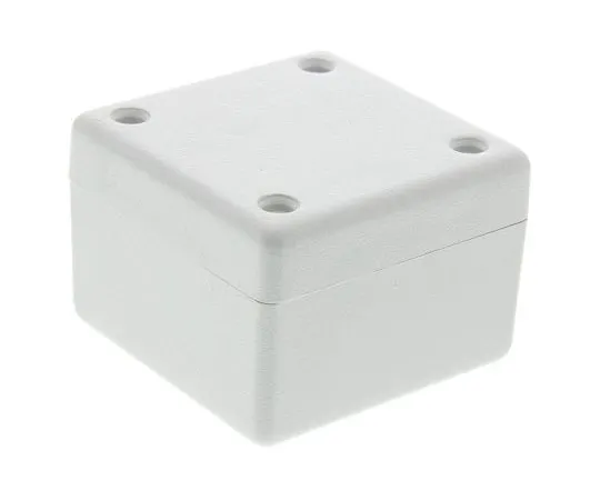 63-7612-95　Hammond 1594, ABS Enclosure, IP54, 56 x 56 x 40.1mm　1594AGY